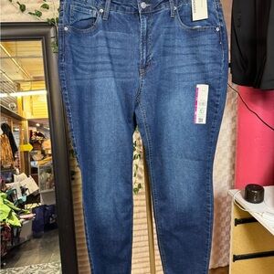 No Boundaries Dark Blue Skinny Jeans